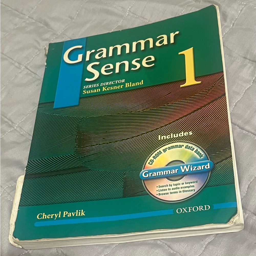 Grammar Sense 1 Textbook by Oxford